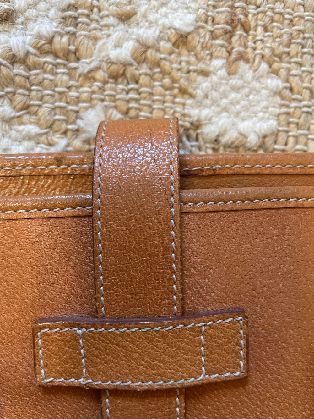 Vintage Brown  Polo Ralph Lauren Heritage tumbled leather tote - Picture 14 of 14